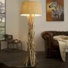 Stojací lampa 30208 Wild Nature 155 cm naplavené dřevo