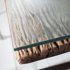 Elegantní skleněná deska z bezpečnostního skla - lze zakoupit samostatně, na odkládací stolky, rozměr 110 cm x 60 cm