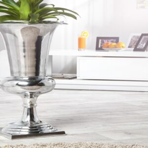 Moderní kovová váza - bytová dekorace, ze slitiny kovu, rozměr 0 cm x 75 cm x 40 cm