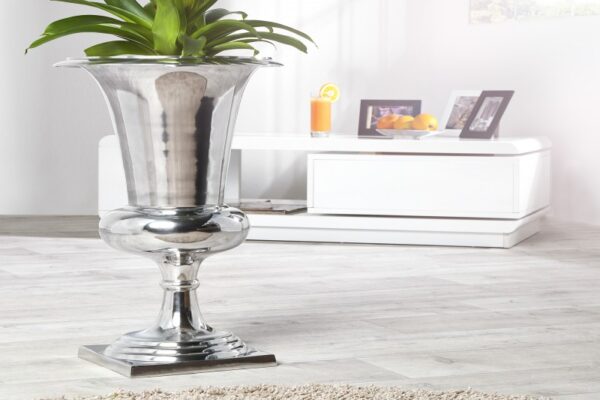 Moderní kovová váza - bytová dekorace, ze slitiny kovu, rozměr 0 cm x 75 cm x 40 cm