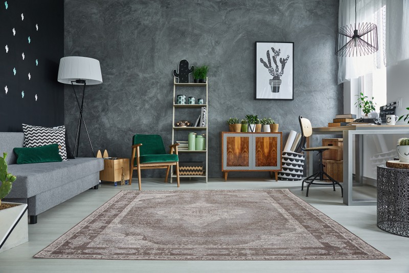 Stylový velký koberec - starožitný vzhled, do obýváku nebo ložnice, rozměr 240cm x 160cm
