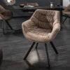 Designová retro jídelní židle The Dutch Comfort vintage růžová