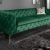 Designová barokní pohovka Modern 240cm smaragdově zelená