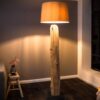 Stojací lampa z naplaveného dřeva 17320 Rousilique béžová