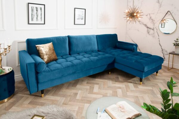 Designová pohovka do obývacího pokoje - včetně polštářů, možnost nastavění lenošky na obě strany, rozměr 260 cm x 85 cm x 83 cm