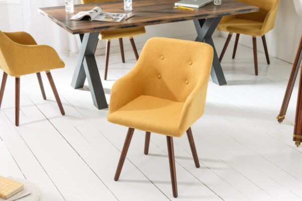 Designová jídelní židle ve skandinávském stylu - základna z bukového dřeva, rozměr 55 cm x 85 cm x 55 cm