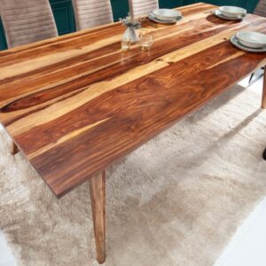 Velký stůl z palisandrového dřeva - moderní design, pro až 8 osob, rozměr 200 cm x 75 cm x 100 cm