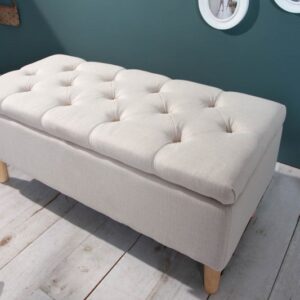 Moderní lavice do předsíně nebo ložnice - dekorativní prošívání, masivní dřevo, rozměr 100 cm x 45 cm x 40 cm