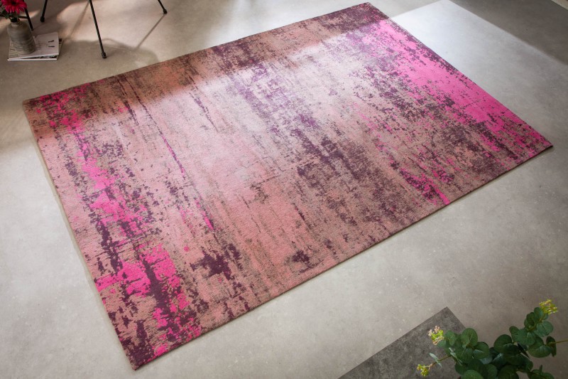 Moderní koberec v moderním sepraném stylu - do ložnice nebo pracovny, rozměr 240 cm x 1 cm x 160 cm, růžovo béžový