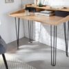 Moderní psací stolek 110 cm dub