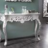 Luxusní stříbrný konzolový stolek Venice 110cm